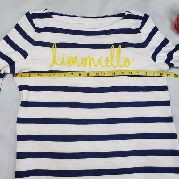 Loft striped blue and white top - Picture 5 of 7